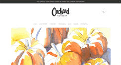 Desktop Screenshot of orchardnursery.com